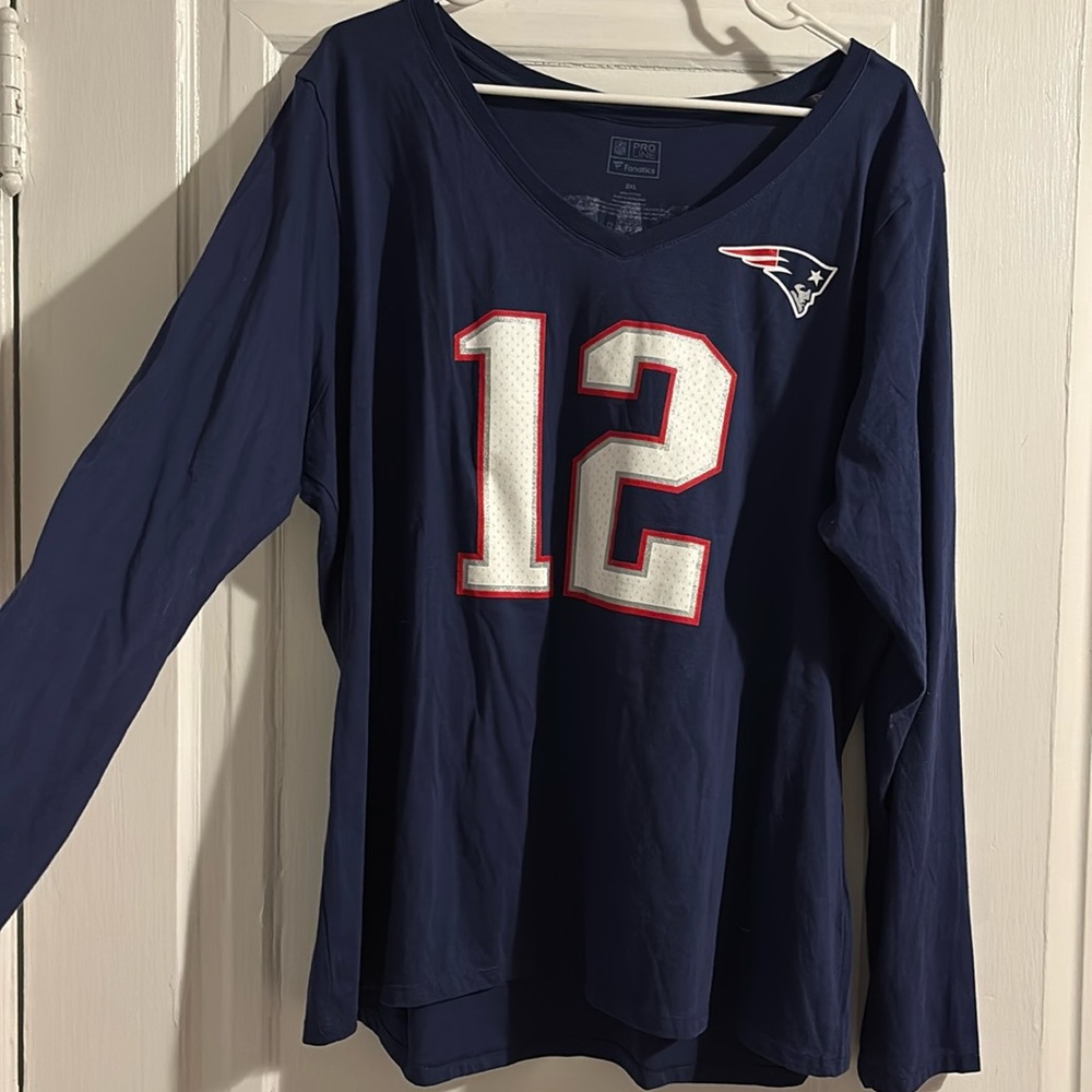 Brady long sleeve patriots shirt